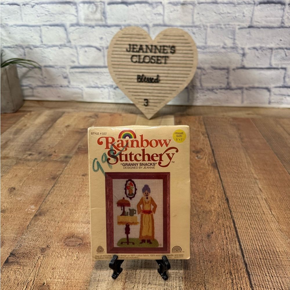 Rainbow Stitchery Granny Snacks  New With Tags
New in package unused